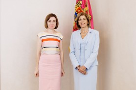 Maia Sandu a avut o întrevedere cu comisara europeană pentru sănătate și siguranță alimentară